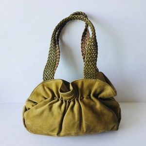 Fatto a Mano Green Leather Bag